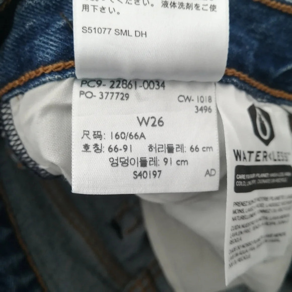 Levi's Premium Wedgie Jeans in These Dreams Medium Wash High Rise Ankle 26 (2) - Picture 13 of 16